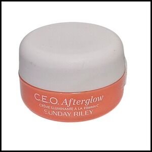 Sunday Riley C.E.O. Afterglow Vitamin C Cream Illuminating Moisturizer 0.5oz